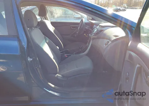 2016 Hyundai Elantra Se from USA, damaged, VIN KMHDH4AE8GU618449